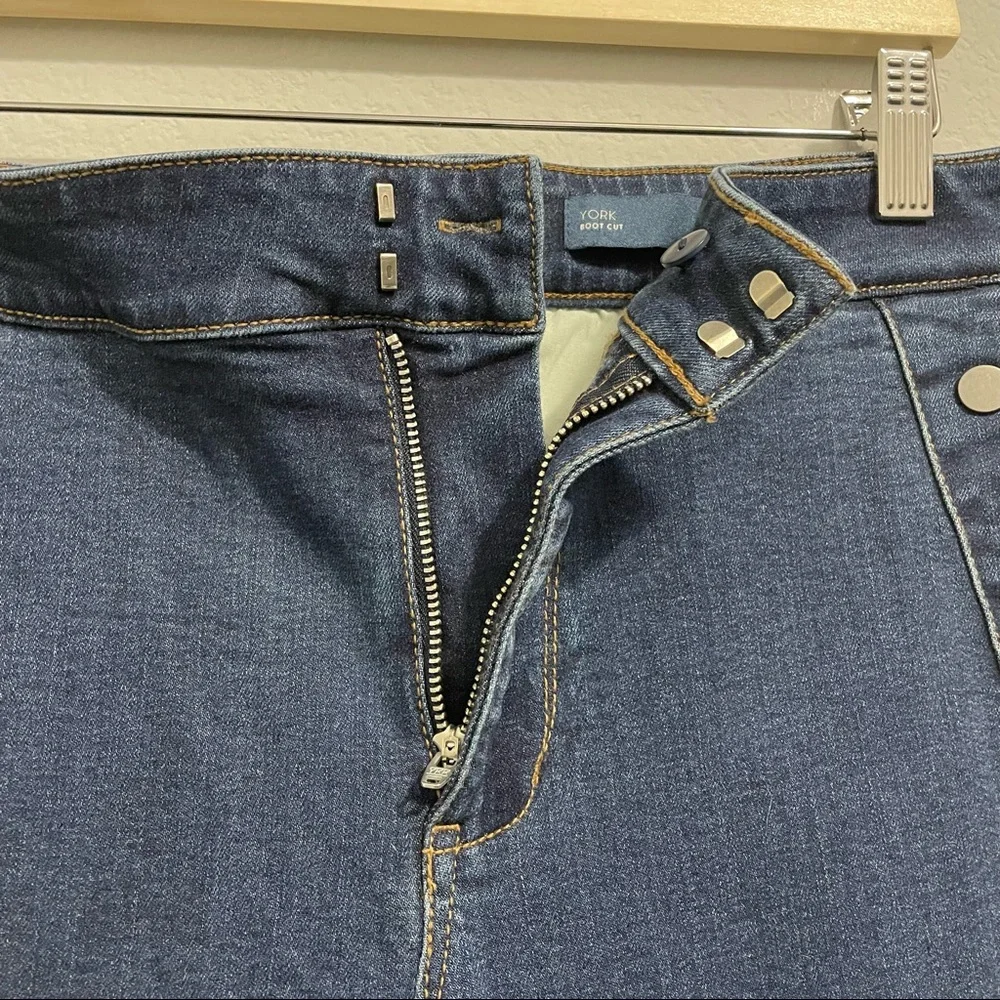 J. Jill Denim York Boot Cut Jeans Blue Stretch Classic Womens 10 - Picture 6 of 11